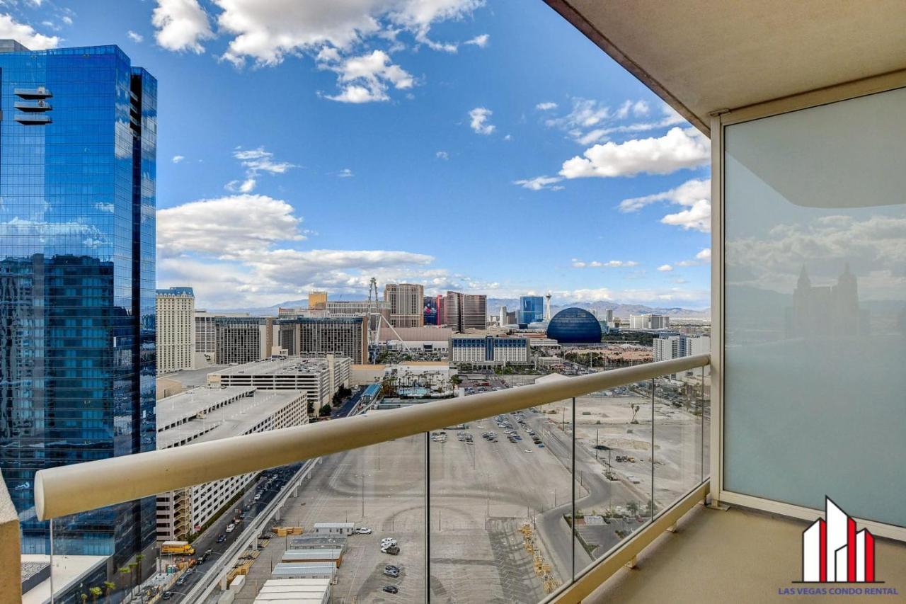 Mgm Signature-27-805 F1 Track & Strip View Balcony Лас-Вегас Экстерьер фото
